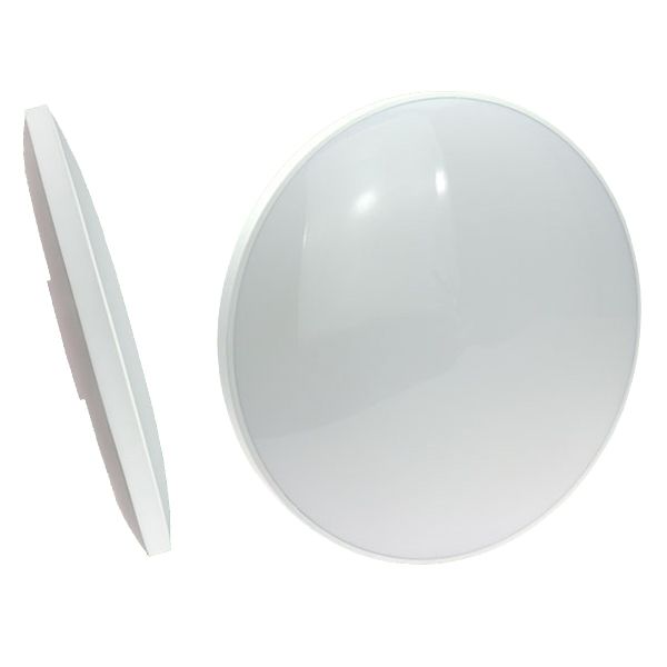 NYMPHEA BLACK & WHITE RINGS 18W CW 230V 115ST IP54 FI250X52 WHITE/BLACK ROUND