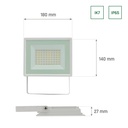 NOCTIS LUX 3 FLOODLIGHT 50W NW 230V IP65 180X140X27MM WHITE