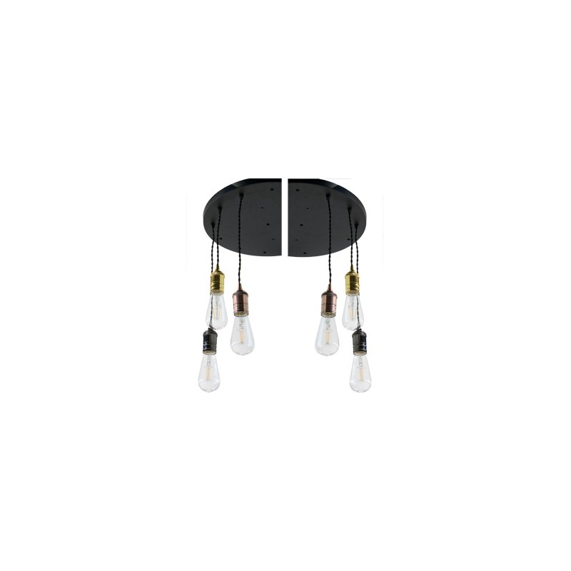 BELUCCA - PENDULA VINTAGE E27 alu koper 