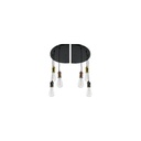 BELUCCA - PENDULA VINTAGE E27 alu koper 