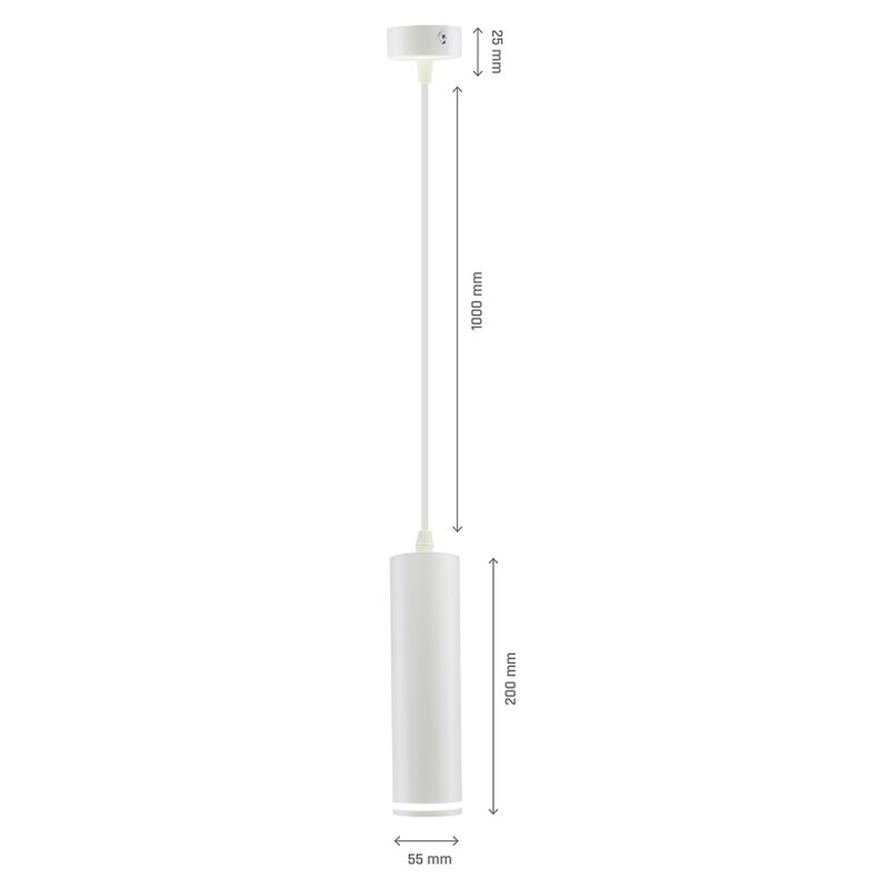 MADARA MINI II GU10 SUSPENDED  WHITE