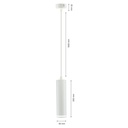 MADARA MINI II GU10 SUSPENDED  WHITE