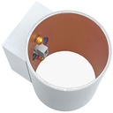 SQUALLA G9 IP20 WHITE GOLDEN TUBE