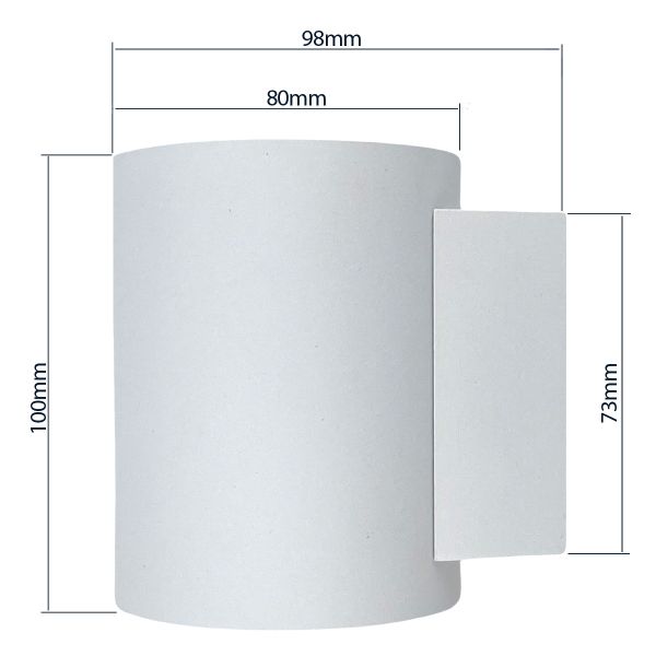 SQUALLA G9 IP20 WHITE GOLDEN TUBE