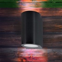 PARETE GU10 X2 250V IP54   BLACK