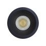 Noxion Verzonken Spot D-round MR16 Zwart | Zaagmaat 70mm - GU10 Fitting