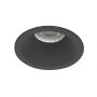 Noxion Verzonken Spot D-round MR16 Zwart | Zaagmaat 70mm - GU10 Fitting