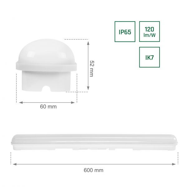 LIMEA GO 25W 60CM IP65 NW
