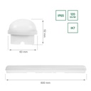 LIMEA GO 25W 60CM IP65 NW