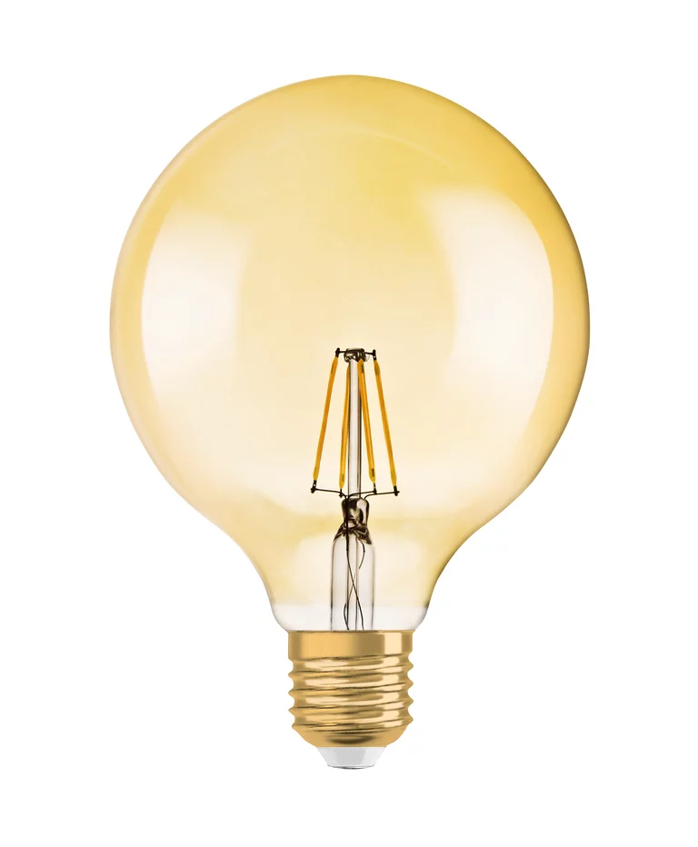 OSRAM - Vintage 1906 LED CLASSIC Globe Dimmable 6.5W 824 Gold