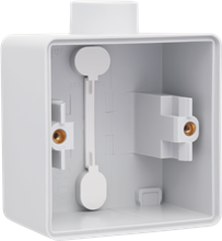 SPUITWATERDICHTE OPBOUWDOOS MET EEN M20-INGANG VOOR EEN FUNCTIE, GREY