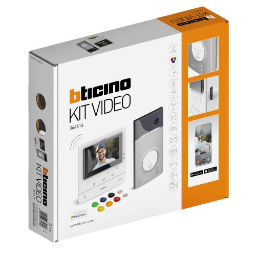 [TIC364614] VIDEOPARLOFONIE - VIDEOKIT MET 1 DRUKKNOP LINEA 3000 + CLASSE100X16E